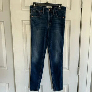 Madewell Hi Rise Skinny Jeans Size 28